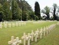 Frence cemetery in Dinant