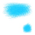 French abstract blue background scattering of small particles