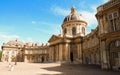 The French Academy in Paris, France was established in 1635 by cardinal Richelieu.