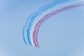 French air force aerobatic team Royalty Free Stock Photo