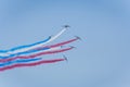 French air force aerobatic team Royalty Free Stock Photo