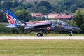 French Air Force Alpha Jet E-114 trainer aircraft display at SIAF Slovak International Air Fest 2019