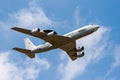 French Air Force Boeing E-3F Sentry radar plane Royalty Free Stock Photo