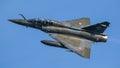 French Air Force Mirage 2000 fighter jet Royalty Free Stock Photo