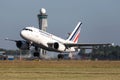 Air France Airbus A318-100 Royalty Free Stock Photo