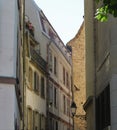 French alley in Strasbourg Royalty Free Stock Photo