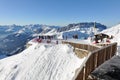 French Alpes mountains in Chamonix, France