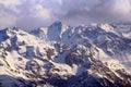 French alps landscape