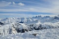 French Alps Royalty Free Stock Photo