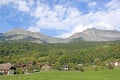 French Alps at Passy Royalty Free Stock Photo