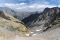 French Alps Valley Royalty Free Stock Photo