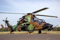 French Army Eurocopter-Airbus EC665 Tigre attack helicopter Royalty Free Stock Photo