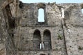 French Aulps Abbey, Saint-Jean-d`Aulps, the Haute-Savoie in the Alps Royalty Free Stock Photo