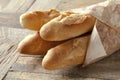 French baguettes Royalty Free Stock Photo