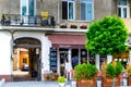 French bakery in Bucharest, Romania Royalty Free Stock Photo