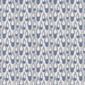 French blue irregular mottled linen seamless pattern. Tonal country cottage style abstract speckled background. Simple