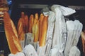 French bread baguette Royalty Free Stock Photo