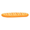 french bread cartoon vector illustration