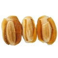 French Bread Rolls Group Isolated Royalty Free Stock Photo