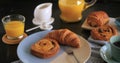 A French breakfast Royalty Free Stock Photo