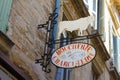 French butchers sign Royalty Free Stock Photo