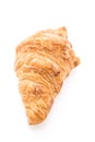 French butter croissant bread and bakery Royalty Free Stock Photo