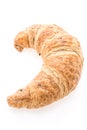 French butter croissant bread and bakery Royalty Free Stock Photo