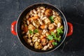 french cassoulet of chicken, sausages, white beans