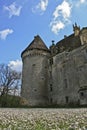 French Castle Royalty Free Stock Photo