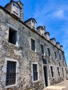 French castle building at Old Fort Niagara Royalty Free Stock Photo