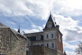 French castle in Conflans Sainte Honorine Royalty Free Stock Photo