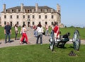 French Castle in Old Fort Niagara Royalty Free Stock Photo