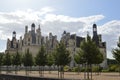 French castles, Chambord castle Royalty Free Stock Photo