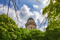 The French Cathedral in downtown Berlin at the historic square Gendarmenmarkt Royalty Free Stock Photo