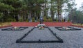 French cemetery at the Berezina river , Belarus Royalty Free Stock Photo