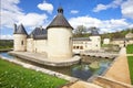 French Chateau of Bussy Rabutin Royalty Free Stock Photo