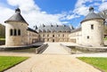 French Chateau of Bussy Rabutin Royalty Free Stock Photo