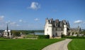 French Chateau on Loire Royalty Free Stock Photo