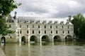 French Chateau on the Loire Royalty Free Stock Photo