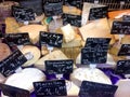 French cheese selection