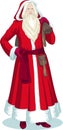 French Christmas Character Pere Noel cartoon