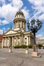 French church (FranzÃÂ¶sischer Dom) on Gendarmenmarkt square, Berlin, Germany Royalty Free Stock Photo