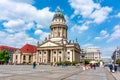 French Church FranzÃÂ¶sischer Dom on Gendarmenmarkt square, Berlin, Germany