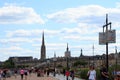 Quai Louis XVIII, Bordeaux, France Royalty Free Stock Photo