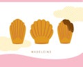 madeleine material set