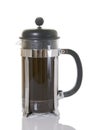 French Coffee Press Royalty Free Stock Photo