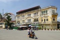 French colonial building in phnom penh cambodia