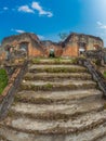 French Colonial Ruin. Muang Khoun, Laos Royalty Free Stock Photo