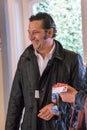 French comedian Laurent Gerra during during the 41st Deauville American Film Festival