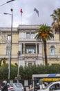 French consulate on Vasilissis Sofias Avenue is a major avenue in the east side of Athens, Greece